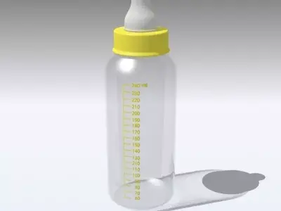 Baby Bottle 01 3D model