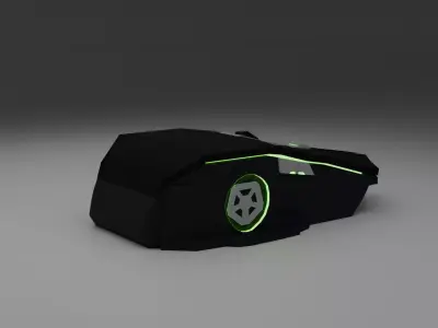 Mouse Free low-poly 3D model