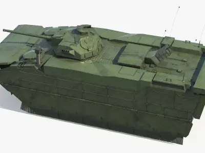  Tracked Amphibious Infantry Vehicle Wet Hull 