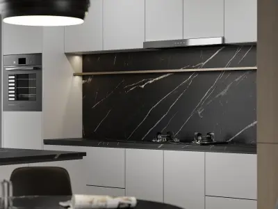 apartment interior scenes     3D model 26