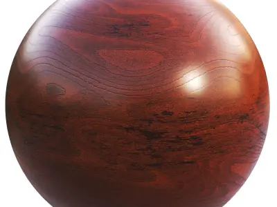 10 red wood PBR  SBSAR Texture