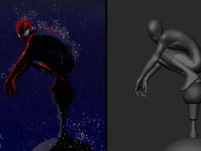 TNAS MTV Spider-Man the New Animated Series 2003  3D model 3D model