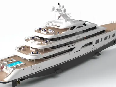  Aquarius Superyacht 