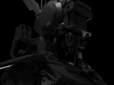 Chappie High Poly camera 3D model
