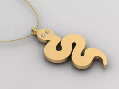 Pendant P069 3D Print Model 3D print model