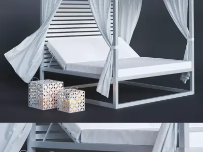 Daybed GANDIABLASCO 3D model