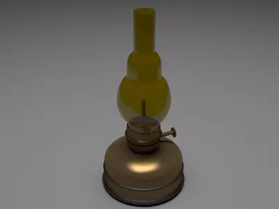Lamp Model oil - oil 3D model