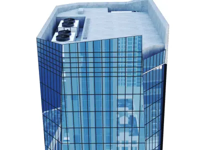 Building 535 Mission St San Francisco CA 3D model