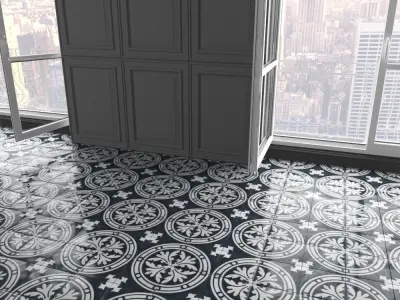 Marrakech Design-Traditional patterns and Solids-29 3D model