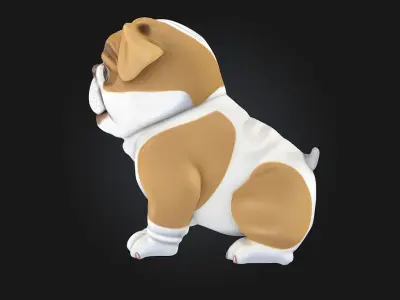 Puppy Joy  A Bundle of Happiness and Playfulness 3D model