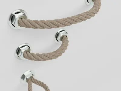 Rope Furniture  Door Handle 3D model