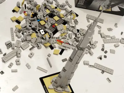 Burj Khalifa - LEGO Architecture 6141908 3D model