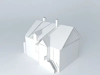 Riga, Cesu street 37 deteriorating bilding Free 3D model