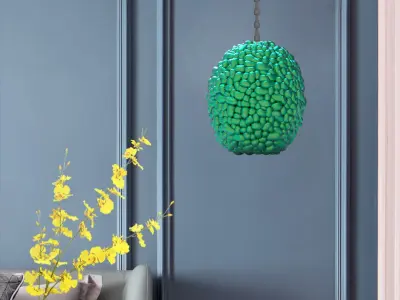 Lamp shade 3D print model 8