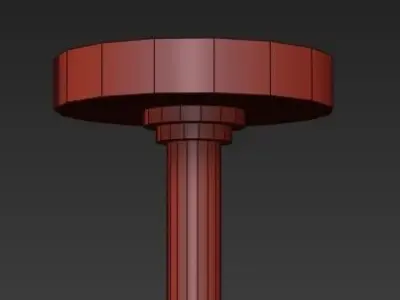arteriors zanadoo small chandelier 3D model