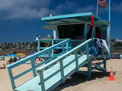 Life Guard Low-poly 3D model