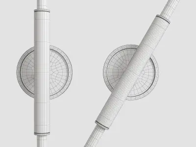 RESTORATION BRASS ITALIA Low-poly 3D model