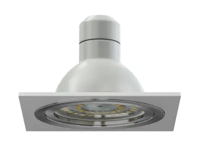 Halogen Light 3D Model 3D model