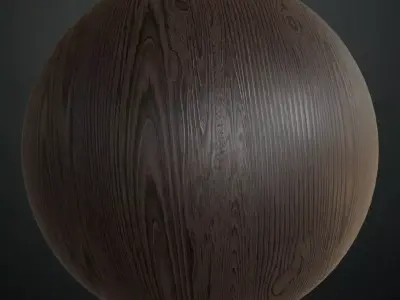 Rough Natural Forest Bark PBR Seamless Texture