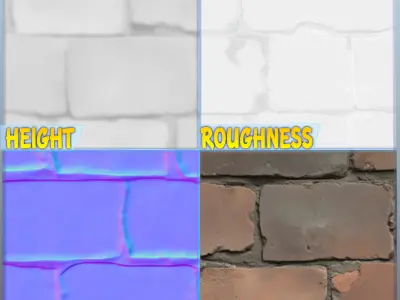 Stylized Wall Seamless Texture Texture 9