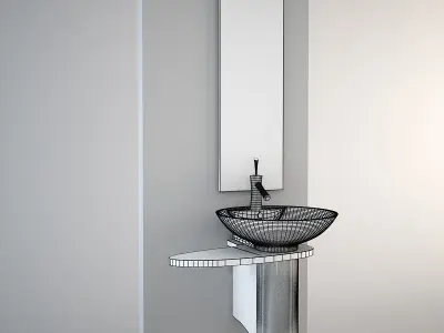 Tenda Dorica Fly set 3D model