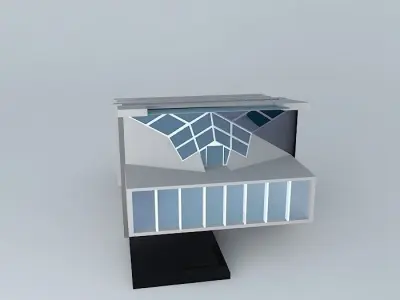 Ghoast exterior Free 3D model