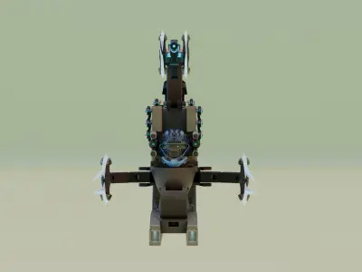  HALO Skibidi Toilet 3D model