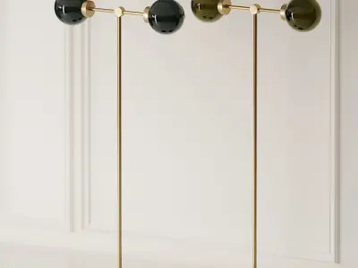 Douglas and Bec PARE Floor Lamps 3D model