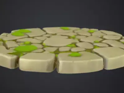 Cartoon Old Stone Texture