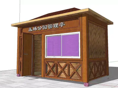 Creative Design-Holiday Cabin-0119 3D model