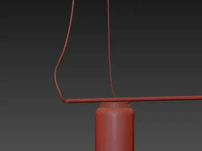 ASPEN SH pendant from B LUX 3D model