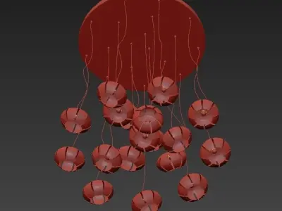 Chinese crystal 3D model