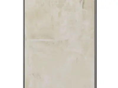 Set of 3 Abstract Paintings in Frames 3D model 125