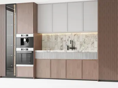 Kitchen 087 3D model