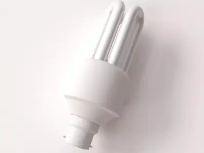 CFL Bulb 3D model