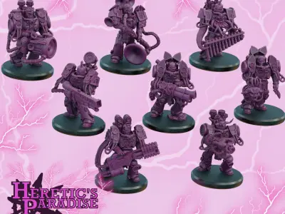 The Harvesters - Cacophonists of Chaos 3D print model