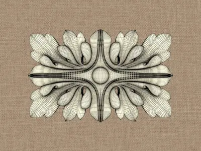 Rosette R-002 3D print model