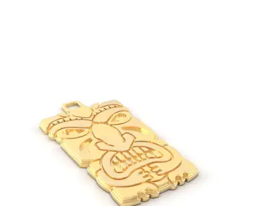 Maori pendant jewelry 03 3D print model