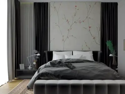 interior- bedroom 3D model