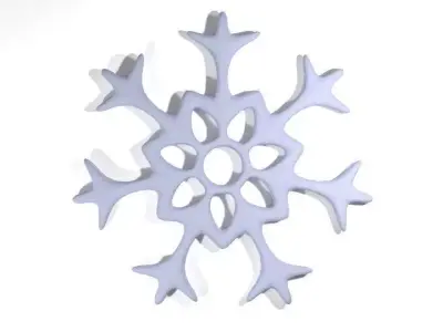 Snowflake - Type 3 3D model