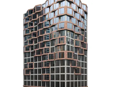 Brigade building 03 3D model