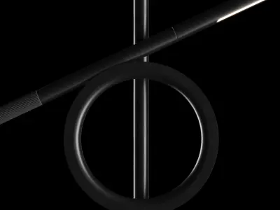 Table Lamp Pallucco Tangent Mini 3D model