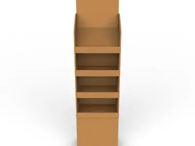 Point of Sale Cardboard Display Stand Texture