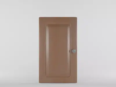 Wooden Door 3D model 11