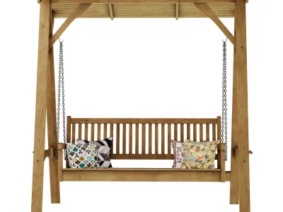 Garden swing Set 3D model