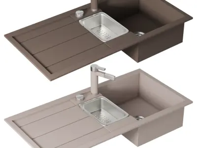 BLANCO SINK Low-poly 3D model