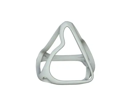 SciFi Cube Object No 62544 Low Poly Shape Low-poly 3D model