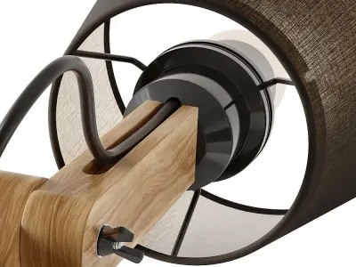 Lampatron Mechanic 4 lamps 3D model