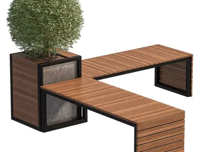 Urban Furniture 18 3D model