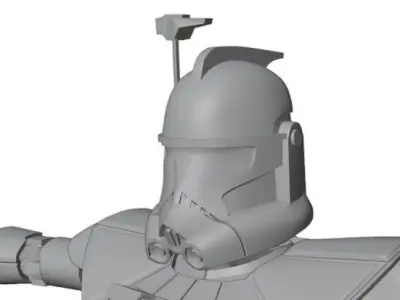 Animated Clone ARC Trooper Kit 3D print model